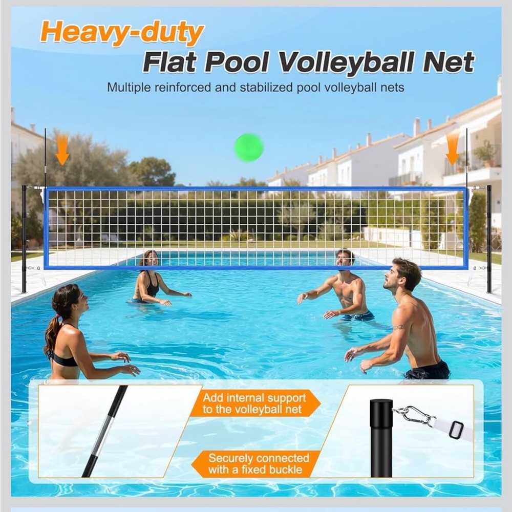 Pool Volleyball Net Set - Picture 4 of 6